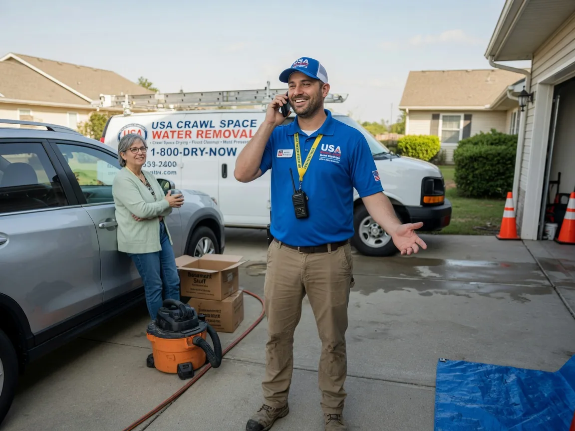Crawl Space Water Removal Clarksburg, OH FAQs